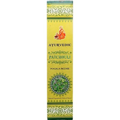 Ajurvéda vonné tyčinky Patchouli pačuli 10 g – Zbozi.Blesk.cz