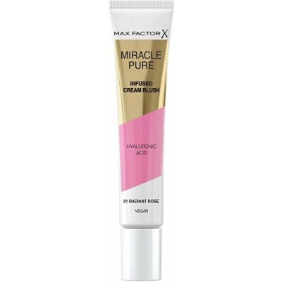 Max Factor Tekutá tvářenka Miracle Pure lnfused Cream Blush 001 1,5 g – Zboží Dáma