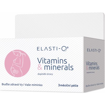 Elasti-Q Vitamins & Minerals s postupným uvolňováním 90tbl