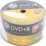 HP DVD+R 4,7GB 16x, printable, spindle, 50ks (69304) – Zboží Živě