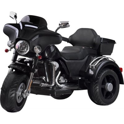 Mamido elektrická motorka Chopper Shine černá
