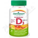 Jamieson Vitamin D3 Gummies 60 žvýkacích tablet – Hledejceny.cz