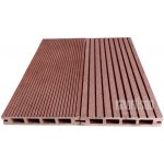 Recenze WPC dřevoplastová terasová prkna STANDARD duté 25x150x4000 Bangkirai