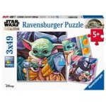 RAVENSBURGER Star Wars: Mandalorian 3x49 dílků – Zboží Dáma