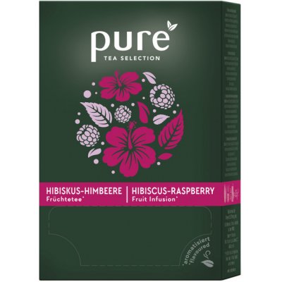 Pure Tea Selection Ovocný čaj malina a ibišek 25 x 3 g – Hledejceny.cz