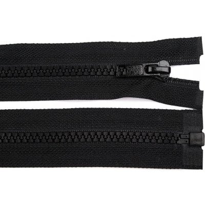 Prima-obchod Kostěný zip No 5 délka 120 cm bundový, barva 322 černá – Zboží Dáma