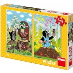 Dino Krtek na Mýtině 2 x 48 dílků – Hledejceny.cz