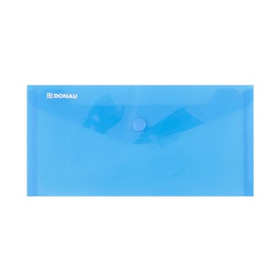 Donau - Obálka s drukem průhledná DL PP, modrá – Zboží Živě