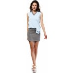 BeWear letní šaty mini bez rukávu krátké světle modrá – Zboží Mobilmania