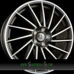 Diewe Briosa 8,5x19 5x115 ET48 black polished – Hledejceny.cz