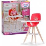 Zapf Baby Born jídelní židlička pro panenky červená – Hledejceny.cz