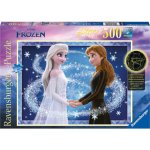 RAVENSBURGER Svítící Ledové království: Sestry Anna a Elsa 500 dílků – Hledejceny.cz