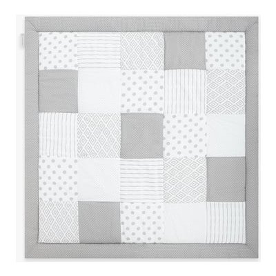 emma & noah deka na plazení Patchwork Essential Grey – Zboží Mobilmania