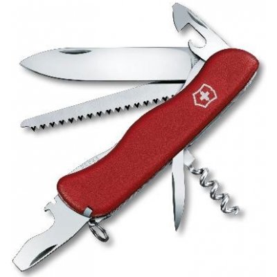 VICTORINOX - Velký kapesní nůž Forester, 12 funkcí, červená 0.8363 – Sleviste.cz