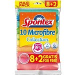 Spontex Microfibre utěrka 30 x 30 cm 8 + 2 ks – Zboží Dáma