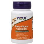 Now Foods Dairy Digest Complete mléčné enzymy 90 kapslí – Hledejceny.cz