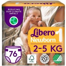 Libero Newborn 1 Jumbo 2 – 5 kg 76 ks