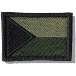 Nášivka: Vlajka Česká republika [55x38] [ssz] olivová | černá – Zboží Dáma