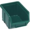 Úložný box NAKO Kolín Plastový stohovatelný box 111 zelený