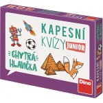 Dino Kapesní kvízy Junior chytrá hlavička – Zboží Dáma