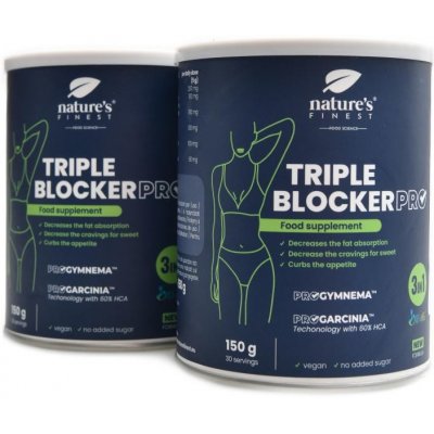 Nature's Finest Nutrisslim Triple Blocker Pro 2 x 150 g – Hledejceny.cz