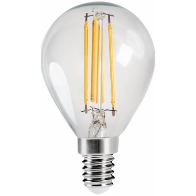 Kanlux LED žárovka XLED Filament Mini Globe G45 4,5W, 470lm, E14, teplá bílá WW , Ra80, 320° – Zboží Živě