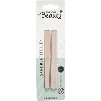 for your Beauty Pilník na nehty pískový různé druhy 10 ks – Zboží Mobilmania