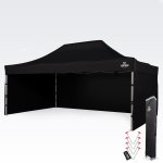 BRIMO Premium (Alu) 4x6 m s 3 stěnami Rychlorozkládací Černá P. Alu – Zbozi.Blesk.cz