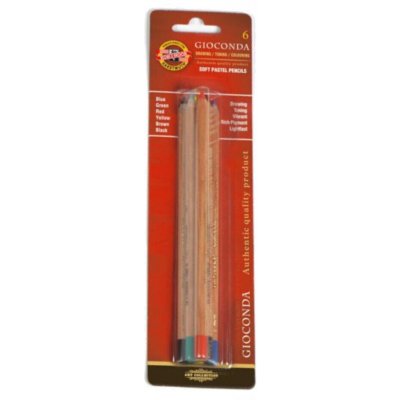 Koh-i-noor prašné umělecké křídy v tužce GIACONDA 6 ks – Zboží Dáma