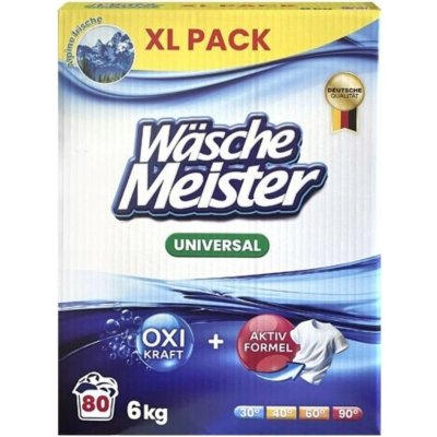 Wasche Meister Universal prášek na praní bílého i barevného prádla 80 PD – Sleviste.cz