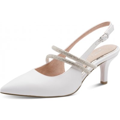 Marco Tozzi dámské lodičky 2-89604-46 100 bílá – Zboží Dáma