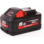 Milwaukee M18HB8 - M18 High Output 8Ah 4932471070 – Zboží Mobilmania