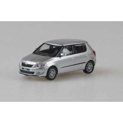 Abrex ŠKODA FABIA II HB facelift Cappuccino Beige Metallic nové logo 1:43 – Zboží Mobilmania