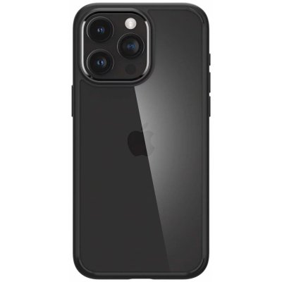 Spigen Crystal Hybrid for iPhone 15 Pro Max Matte černé – Zboží Mobilmania