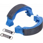 Sada brzdových paken Polini Sport 80x18 mm včetně pružin pro bubnovou brzdu, v modré barvě, pro Honda Camino, Peugeot 103, 104, Puch Maxi (drátěné kolo), MV50X, X30, X50 176.1241/R | Zboží Auto