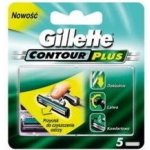 Gillette Contour Plus 5 ks – Hledejceny.cz