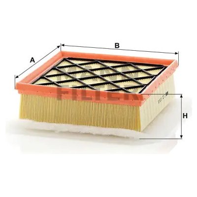 MANN FILTER Vzduchový filtr C 21 136/1 – Hledejceny.cz