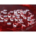 PartyDeco Diamantové konfety průhledné 12mm – Zbozi.Blesk.cz