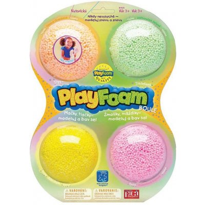 PlayFoam Boule 4packTřpytivé – Hledejceny.cz