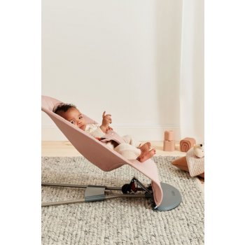 BabyBjörn Bouncer Bliss Old rose cotton