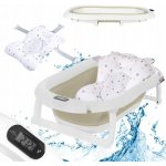 PRIMABOBO Skládací vanička MILO pro dítě vana s teploměrem polštář – Sleviste.cz