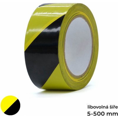 Scapa výstražná páska pvc 75 mm x 33 m žluto-černá levá – Zboží Dáma Scapa výstražná páska pvc 75 mm x 33 m žluto-černá levá – Zboží Dáma