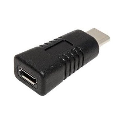 USB redukce USB C(M) - microUSB B(F), černá – Zbozi.Blesk.cz