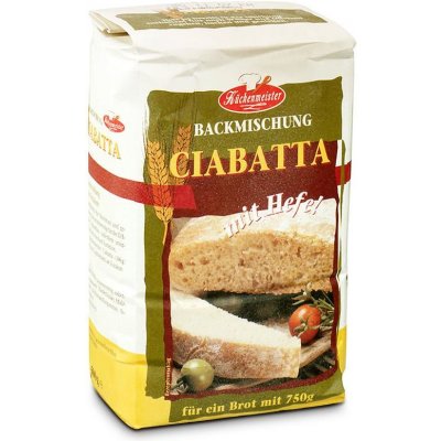 Küchenmeister Směs na chleba Ciabatta 0,5 kg – Zbozi.Blesk.cz