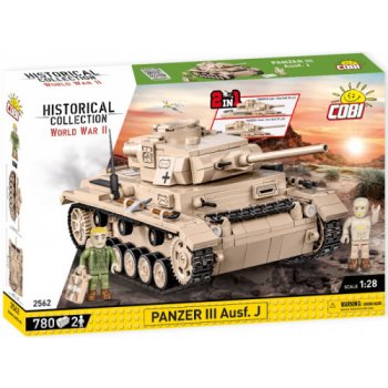 COBI 2562 World War II Německý střední tank Panzer III Pz. KpfW. Ausf. J