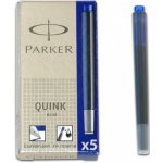 Parker 1502/0150383 inkoustové bombičky Parker, omyvatelné modrý 5 ks – Hledejceny.cz