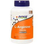 NOW Foods L-Arginine 500 100 kapslí – Zboží Dáma
