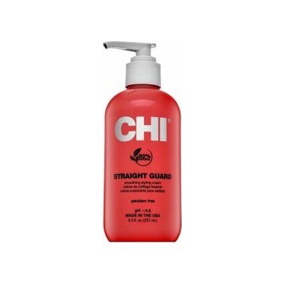 CHI Straight Guard uhlazující krém pro hrubé a nepoddajné vlasy 200 g – Hledejceny.cz