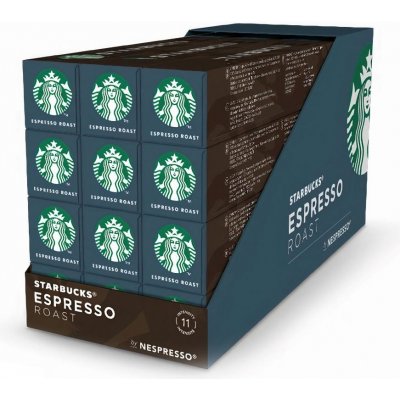 Starbucks by Nespresso Espresso Roast 12 x 10 ks – Zboží Mobilmania