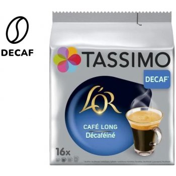 Tassimo L'or Lungo Decaf Bezkofeinová káva 16 kusů